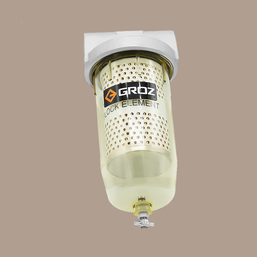 GROZ High Flow 10 Micron Fuel Filter – FFL-01-B